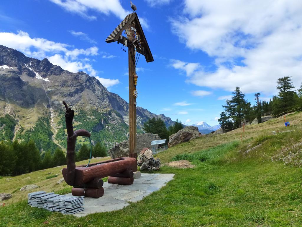 Chalet Alpentraum, Alte Gasse 20 Saas-Grund Kültér fotó